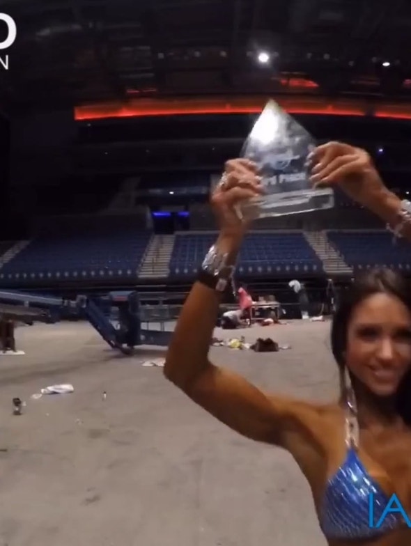 Entre bastidores Olympia Amateur UK 2015 con Jessica Stefanini IFBB Bikini