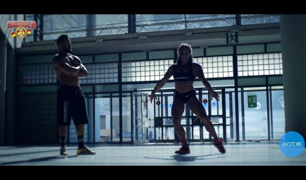 Woman vs Man: Silvia Matta y Emanuele Zanetti Yamamoto Nutrition Team en la Arnold Classic Europe 2016