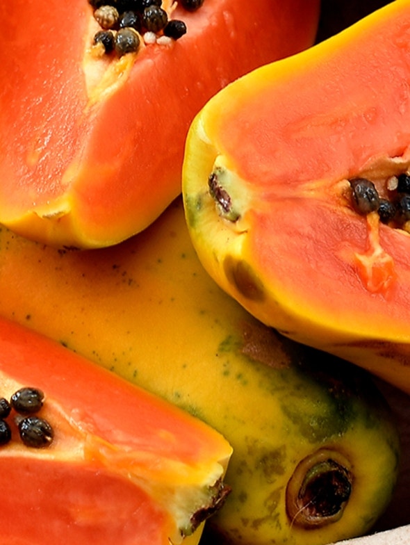 Papaya, fruto de la longevidad