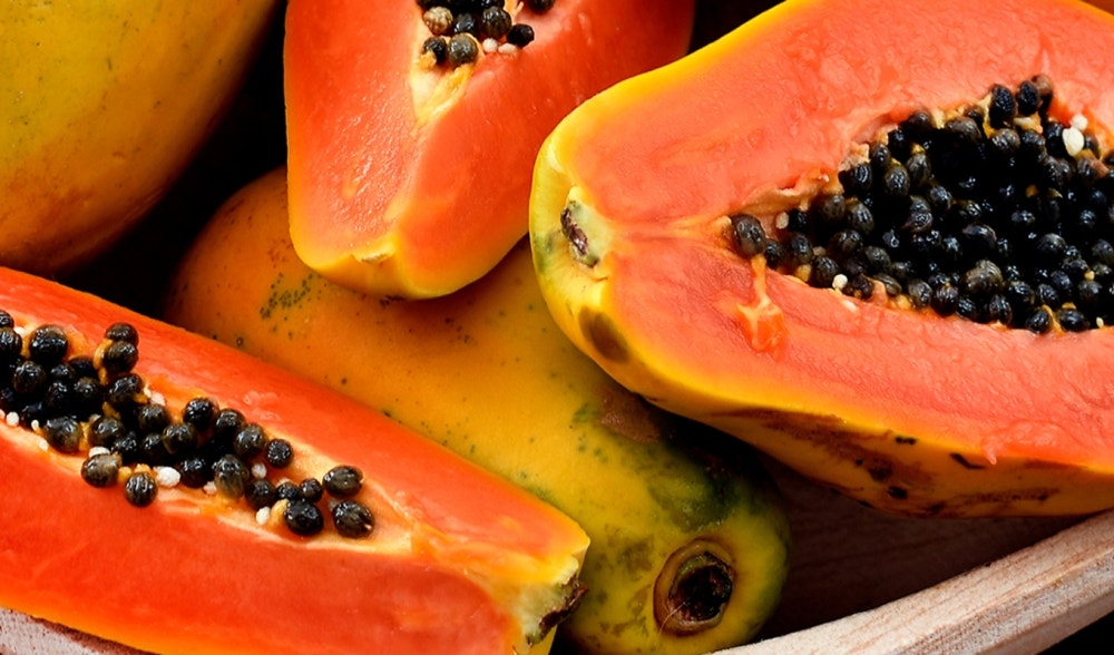 Papaya, fruto de la longevidad